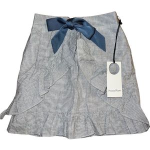 Blue Mini Skirt - NWT